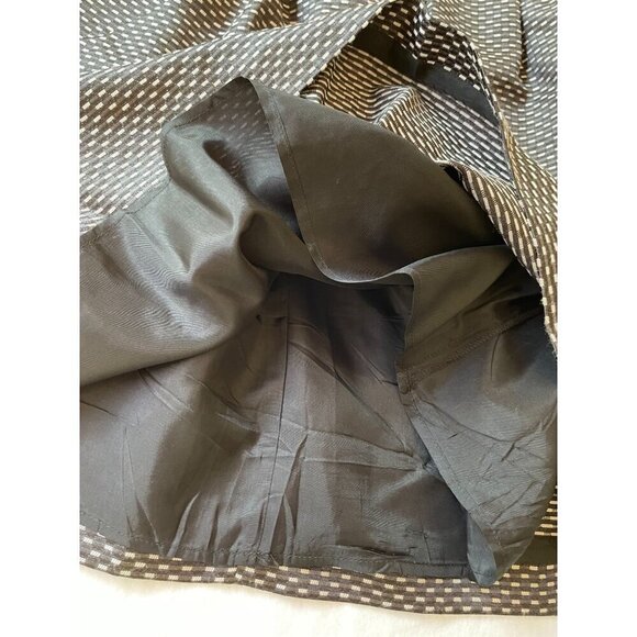 Max And Cleo Women's Dress Size 2 Ivory & Black Sleeveless Polyester/Rayon Blend - Picture 5 of 8